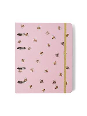 Caderno Criativo Argolado Office Duo Melissa Pautado & Pontado A5 Colméia