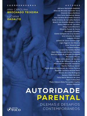 Autoridade Parental: Dilemas e Desafios Contemporâneos - 1ª Edição - 2019