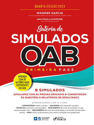 Bateria de Simulados Oab 1ª Fase - 4ª Ed - 2023