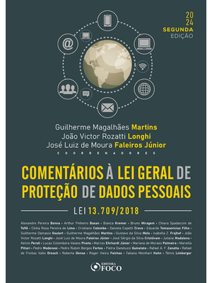 Comentários À Lei Geral de Proteção de Dados - 2ª Ed - 2024