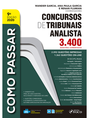 Como Passar em Concursos de Tribunais: Analista 2020 - 9ª Edição