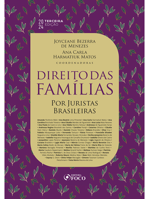 Direito da Famílias por Juristas Brasileiras - 3ª Ed - 2024