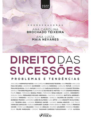 Direito das Sucessões - Problemas e Tendências - 1ª Ed - 2022