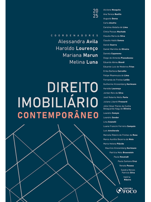 Direito Imobiliário Contemporâneo - 1ª Ed - 2025