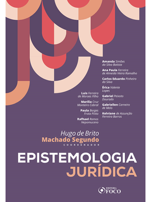 Epistemologia Jurídica - 1ª Ed - 2023