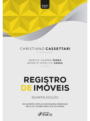 Registro de Imóveis - 5ª Ed - 2021