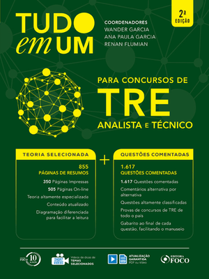 Tudo em Um: para Concursos do Tre: Analista e Técnico - 2ª Edição - 2018
