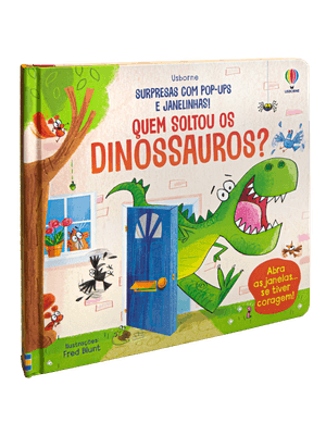 Quem Soltou os Dinossauros?: Livros Pop-Up