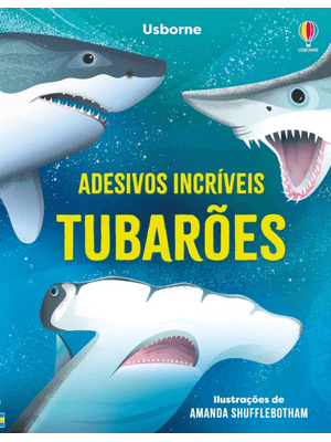 Tubarões: Adesivos Incríveis