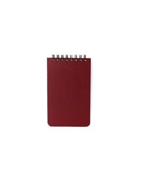 Bloco Wire-O Clássica Pautado 12X20 Vermelho Quente