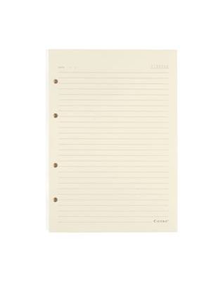 Refil Caderno Criativo Argolado 40Fls Pólen 80G Pautado 17X24