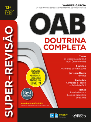 Super-Revisão Oab - Doutrina Completa - 12ª Ed - 2022