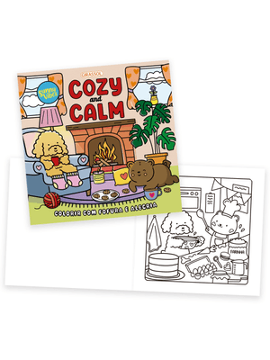 Sunny Vibes: Cozy and Calm - Colorir com Fofura e Alegria - Livro de Colorir