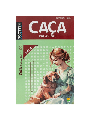 Scottini Caça-Palavras (96P) N.1001 (Fácil)