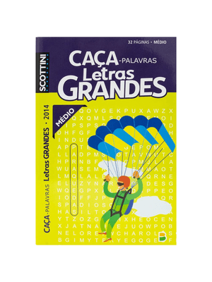 Scottini Caça-Palavras Letras Grandes (32P) N.2014 (Médio)