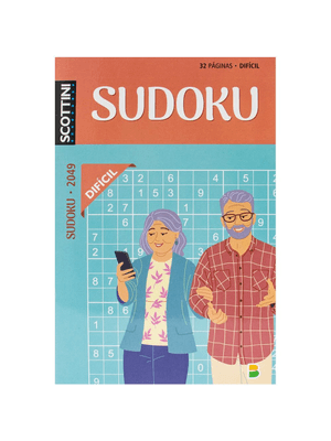 Scottini Sudoku (32P) N.2049 (Difícil)