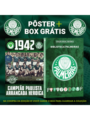 Coleção Oficial Histórica Palmeiras Edição 01 - Campeão Paulista de 1942