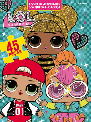 L.O.L Surprise! Livro de Atividades com Quebra-Cabeça
