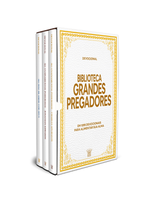 Biblioteca Devocional com Grandes Pregadores - Box com 3 Livros