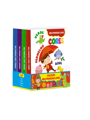 Coleção Meu Primeiro Livro | Kit com 4 Livros
