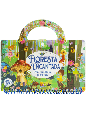 Livro Maletinha de Colorir: Floresta Encantada