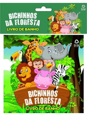 Bichinhos da Floresta Livro de Banho