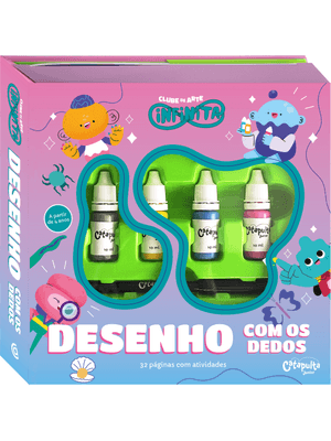 Clube de Arte Infinita: Desenho com os Dedos