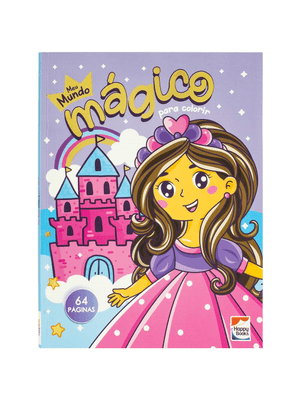 Viva as Cores! Livro de Colorir: Meu Mundo Mágico para Colorir