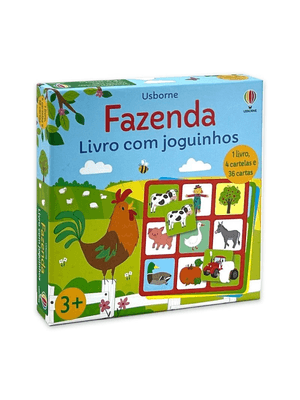 Fazenda: Livro com Joguinhos