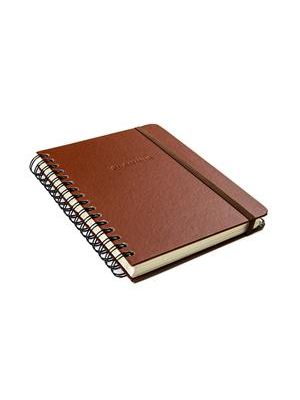 Planner Permanente Wire-O Clássica Semanal Notas A5 Café
