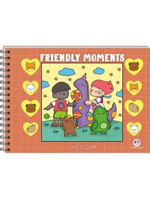 Friendly Moments - Livro de Colorir
