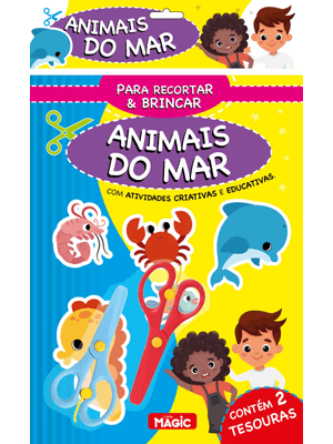 Para Recortar e Brincar - Animais do Mar