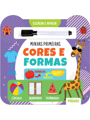 Escreva e Apague - Minhas Primeiras Cores e Formas