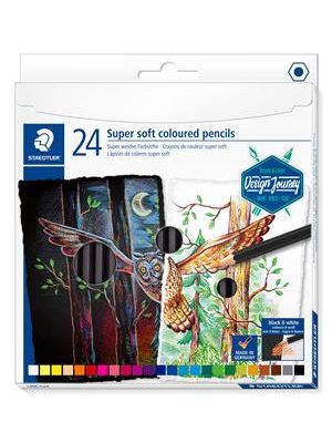 Lapis de Cor Staedtler Soft 24 Cores - 149C C24