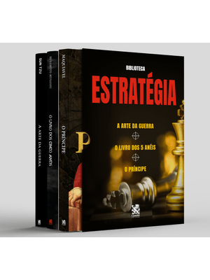 Biblioteca Estratégia - Box com 3 Livros - Versão Pocket