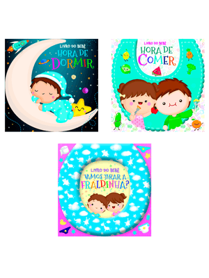Coleção Livro do Bebê - Kit com 3 Livros