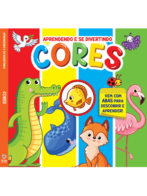 Livro Aprendendo e Se Divertindo - Cores