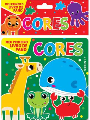 Meu Primeiro Livro de Pano - Cores
