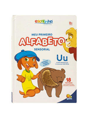 Escolinha Meu Primeiro Alfabeto Sensorial Tátil