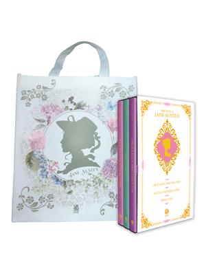 Biblioteca Jane Austen Edição de Luxo - Box com 3 Livros + Ecobag