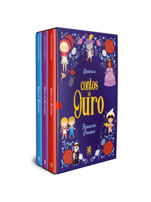 Biblioteca Contos de Ouro - Figueiredo Pimentel - Box com 3 Livros