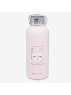 Garrafa Bubble 500Ml Eu Amo Gatos - 10072949
