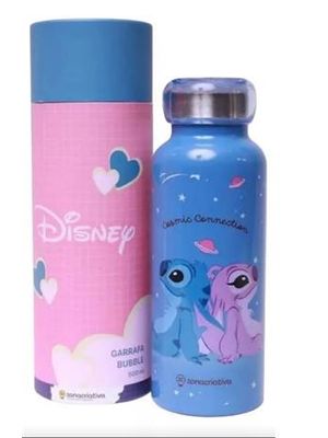 Garrafa Bubble 500Ml Stitch e Angel Namorados - 10073450