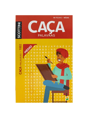 Scottini Caça-Palavras (96P) N.1002 (Médio)