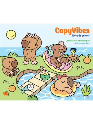 Capyvibes: Livro de Colorir