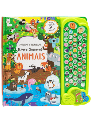 Procure e Encontre - Livro Sonoro: Animais