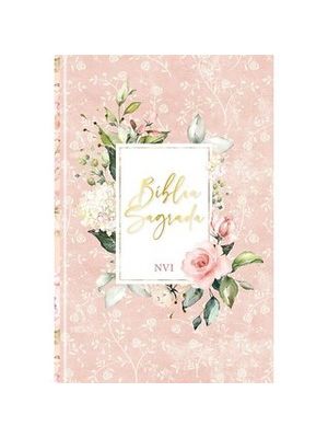 Bíblia Sagrada Flores Rosa - Nvi