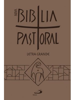 Bíblia Pastoral - Zíper - Marrom: Letra Grande