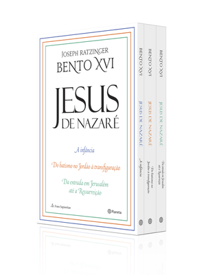 Box Coletânea Jesus de Nazaré: da Entrada em Jerusalém Até a Ressureição/Do Batismo no Jordão À Tran
