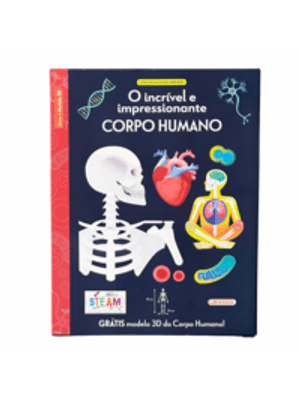 Montar e Aprender: o Incrível e Impressionante Corpo Humano - com Modelo 3D do Corpo Humano!